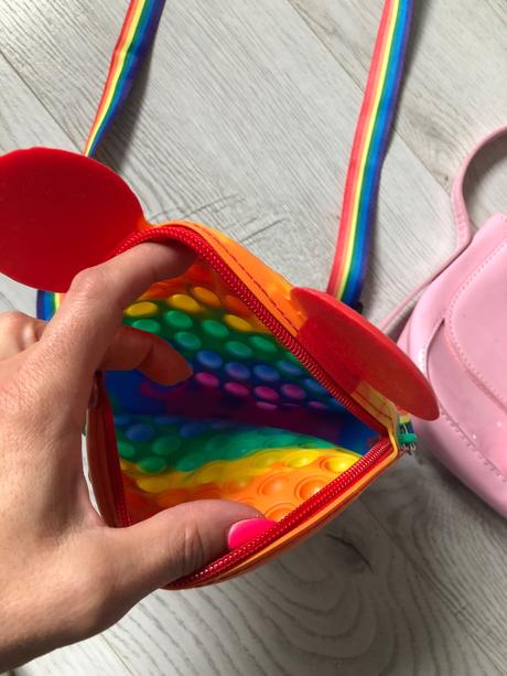 Detske kabelky popit minnie a ružova,