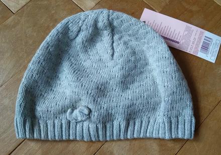 Čiapka jarná nová s visačkou mašlička 4-8 rokov, pepco,<50 - xxxl