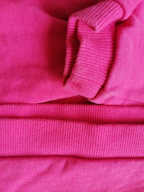 Ružová mikina, h&m,74