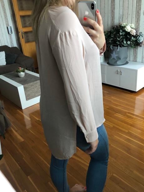 Predĺžená bluzka, h&m,38