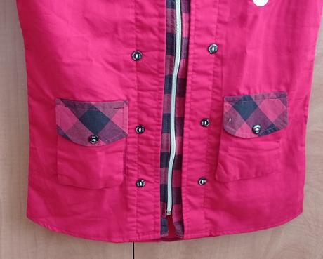 Športovo elegantná košeľová mikina, m