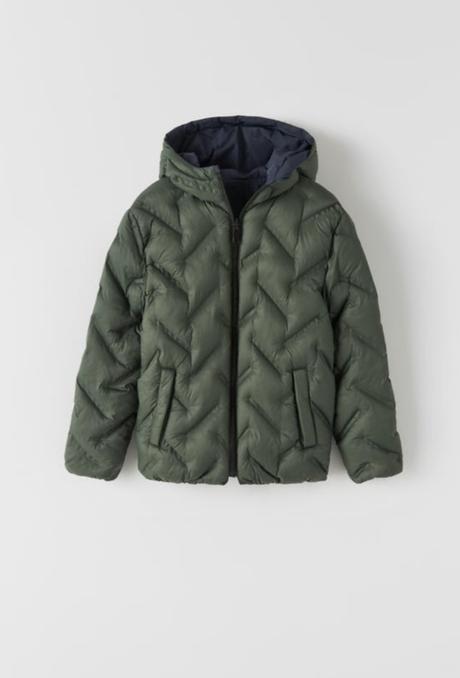 Obojstranná zimná bunda zara, zara,116