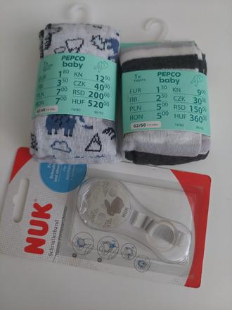 Pančušky pre bábätko, pepco,62