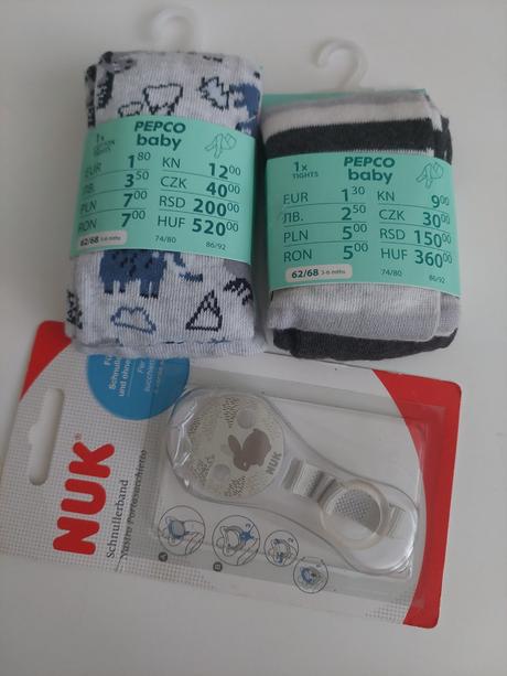 Pančušky pre bábätko, pepco,62