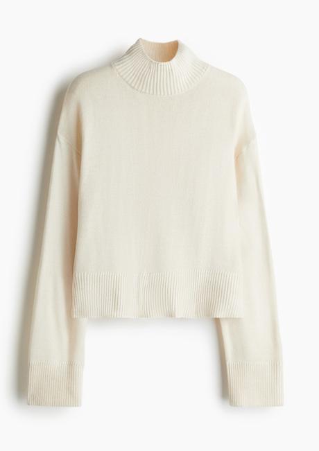 Dlhý pulover rolak, h&m,xs