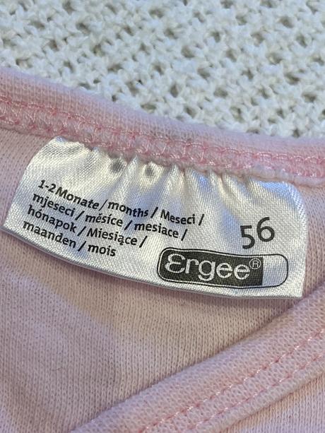 Dievčenské body s flamingom ergee (56), ergee,56