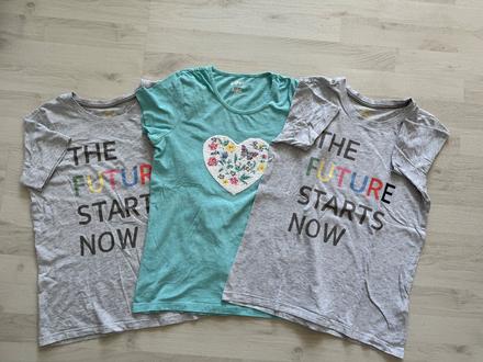 3x tricko tchibo 146/152, tchibo,146