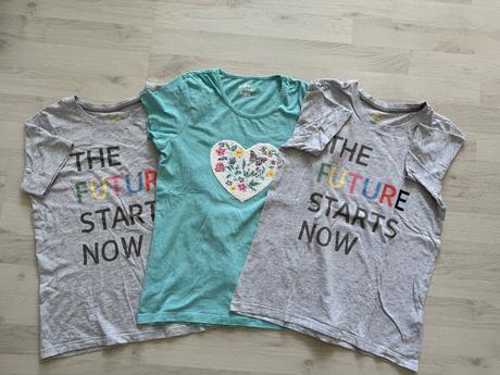 3x tricko tchibo 146/152, tchibo,146