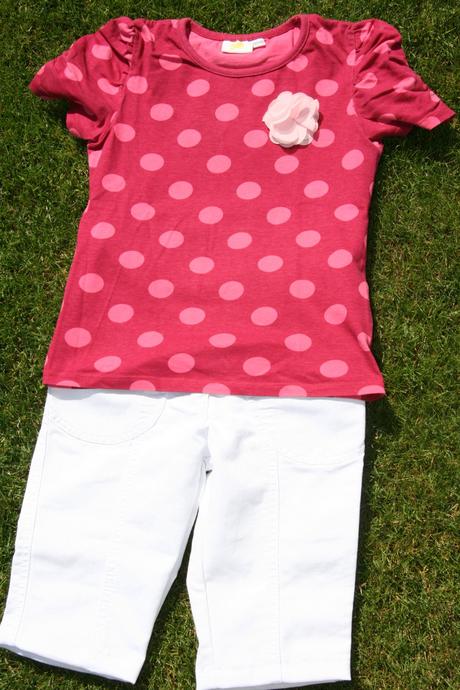 Riflové bermudy a tričko kids-cena spolu, kids,128