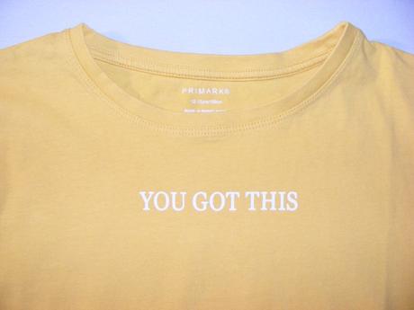 Crop tričko you got this, primark,158