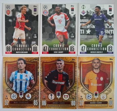 Futbalové karty topps match attax extra 2023/2024, 