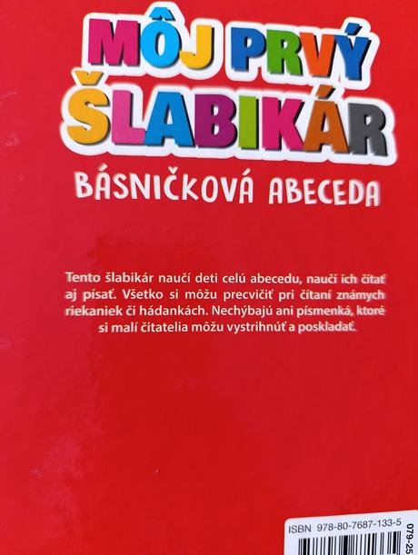 Môj prvý šlabikár básničková abeceda, 