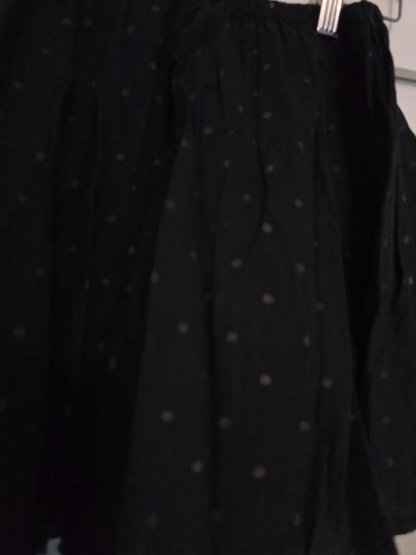 Bodkovaná sukňa, topolino,122
