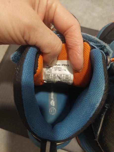 Turistické topánky alpine pro, alpine pro,31