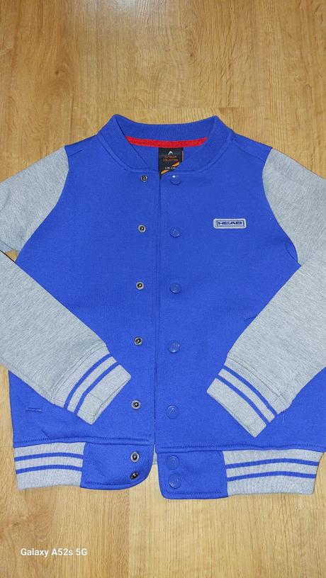 Značková baseball mikina 6-8r., 128