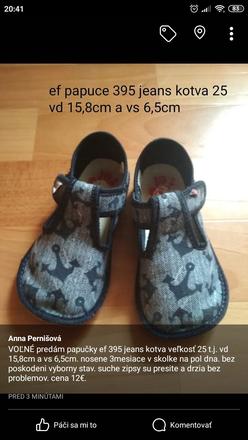 Papučky ef 395 barefoot, 25