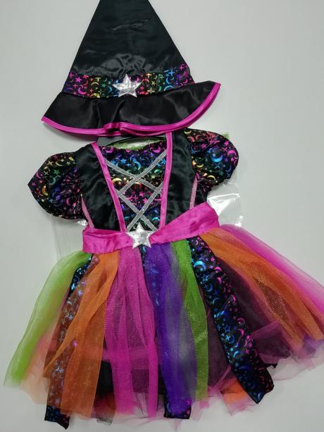Čarodejnica karneval kostým 0/3mes. aj 3/6mes., 