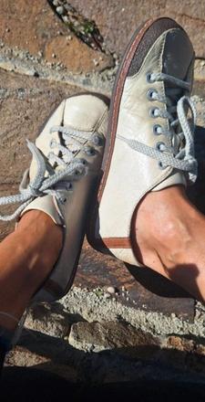 Barefoot celokozene tenisky clarks 41/42, clarks,41
