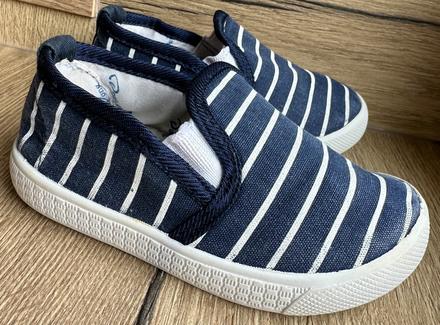 Eu21 plátené chalanské topánky csck.s za 1e, 21