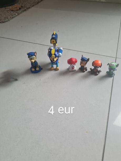 Paw patrol figurky, 
