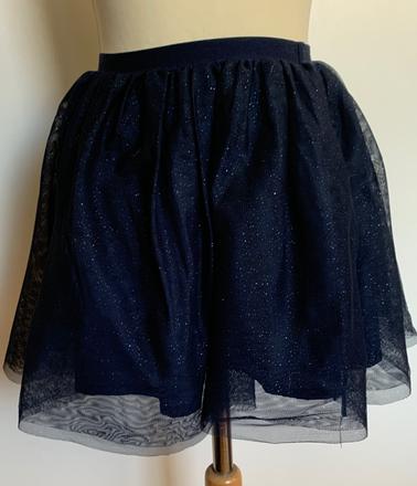 H&m tmavomodrá tutu sukňa, h&m,122