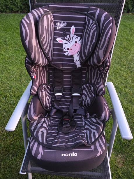 Autosedačka zebra 9-36 kg, nania