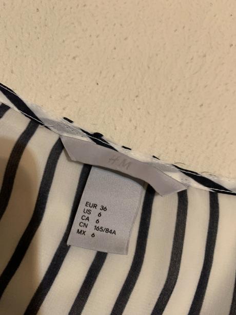 Blúzkový top, h&m,36