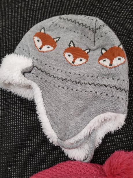 Zimné čiapky, h&m,80