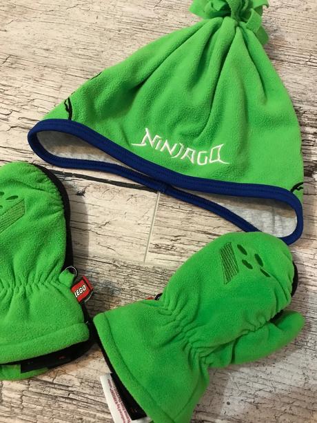 Ciapka + rukavice ninjago, lego,98