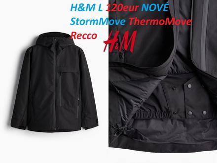 Lyžiarska bunda hm, zimná bunda hm, h&m,l