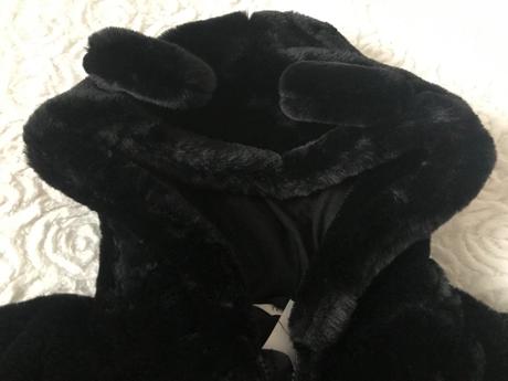 Kožušinková bunda, h&m,158