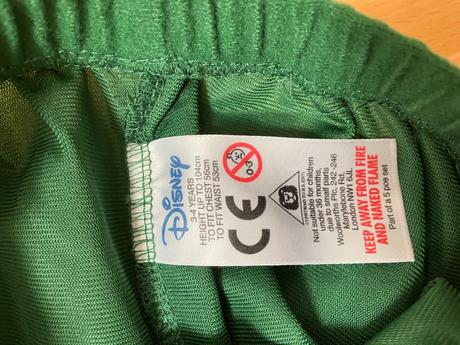 Kostým lesný škriatok/ robin hood, v 98/104, 