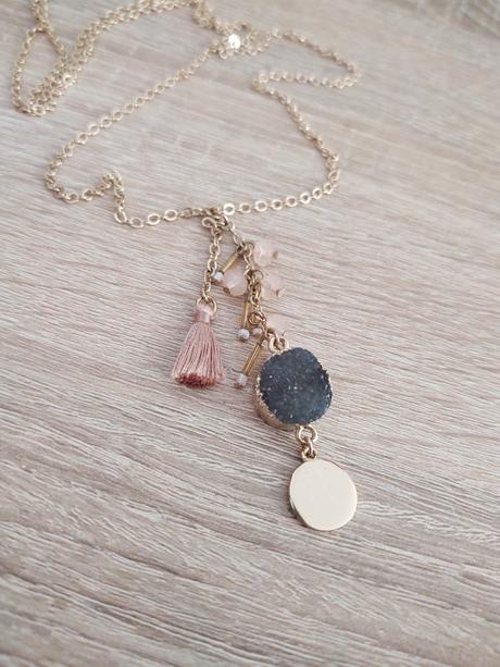 Zlatý náhrdelník, h&m