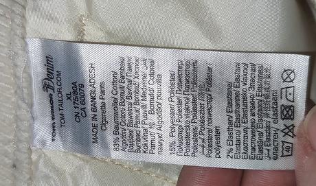 Kordové tom tailor, tom tailor,xl
