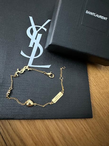 Nový nenosený náramok na ruku ysl, yves saint laurent