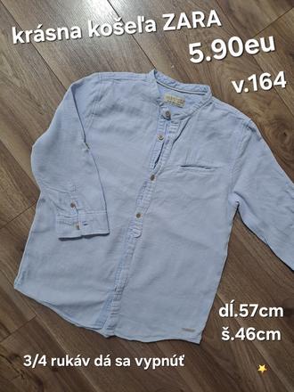 Košeľa zara, zara,164