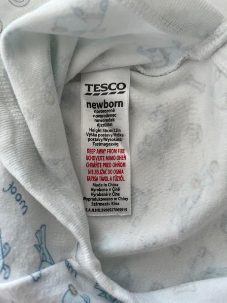 2ks body s kratkym rukavom, tesco,50