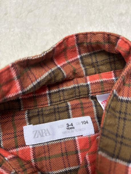 Károvana košeľa zara, zara,104