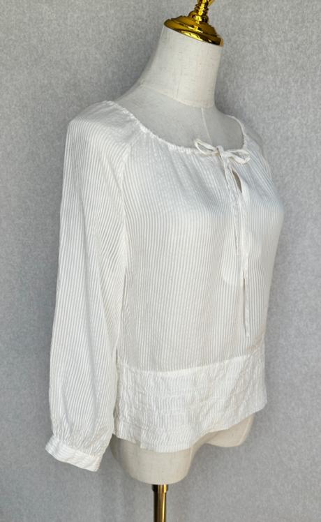 Hodvábna blúzka na leto, s