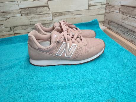 New balance 37 - dámske kožené ružové tenisky, new balance,37