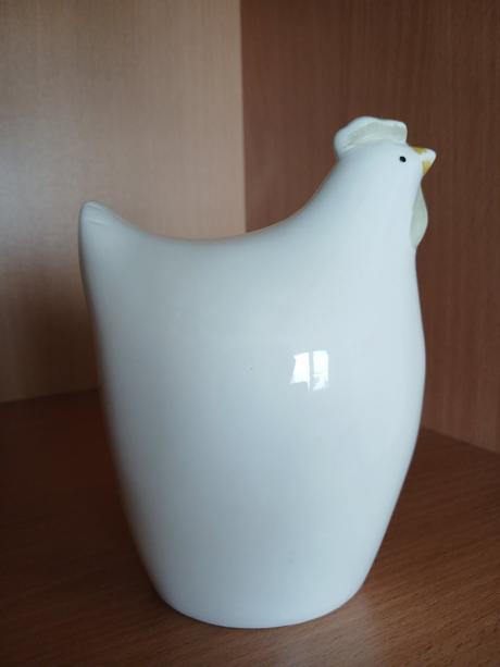 Keramická stojacia sliepočka 15 cm,