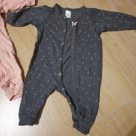 Pyžamo dievčenské jednodielne, overal, h&m,62