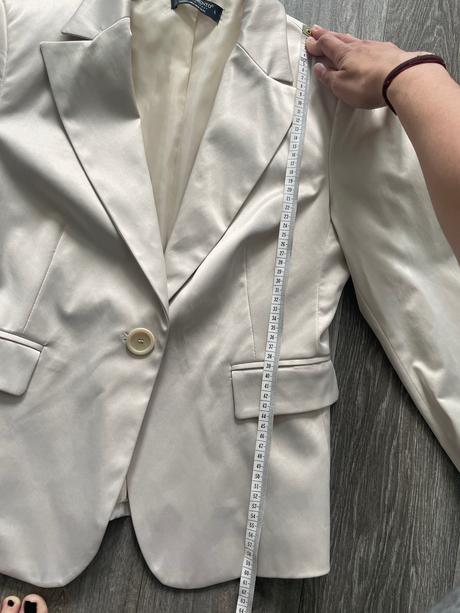 Originál rinascimento elegantné perleťové sako, l