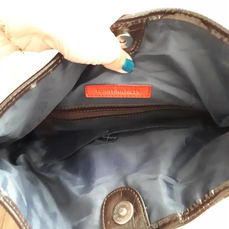 Kožená kabelka, tommy hilfiger