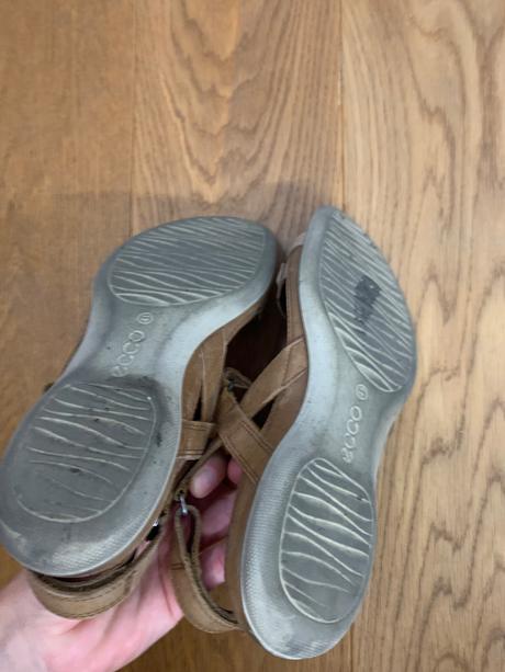 Ecco kožené sandále 41, ecco,41