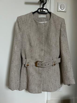 Sako s opaskom - xs, zara,xs