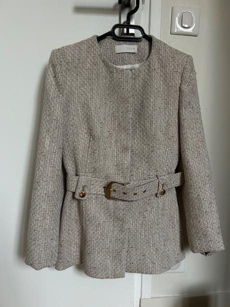 Sako s opaskom - xs, zara,xs