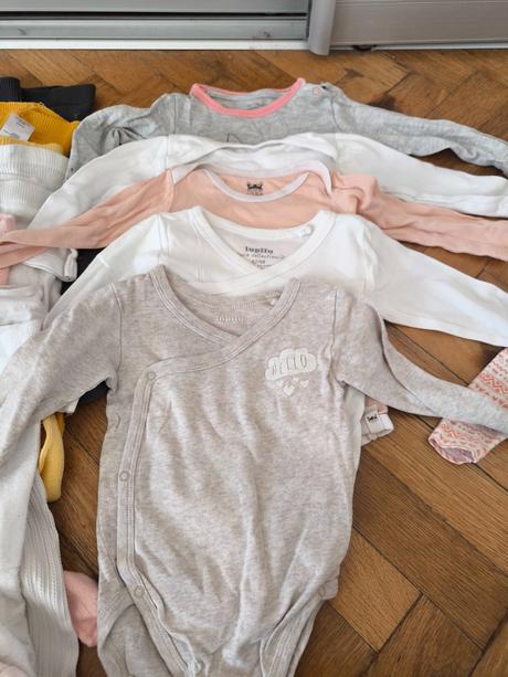 Obrovský dievčenský balík veľkosť 68, 68–80