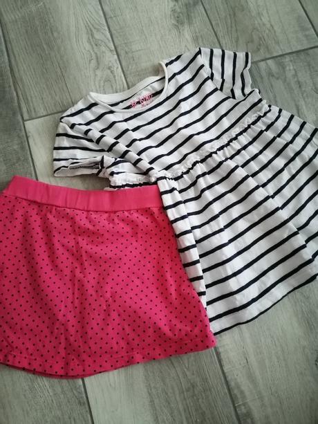 Suknička, šatky - 116/122, f&f,116