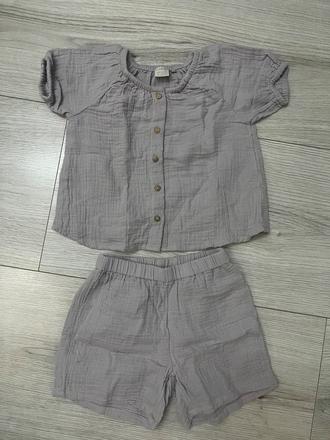 Ľahučký letný mušelínový set, lindex,86